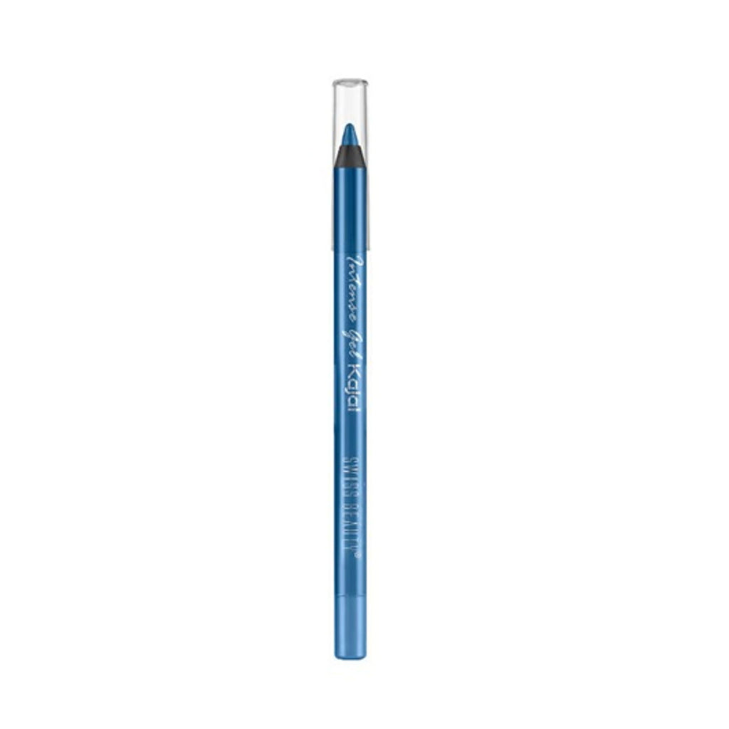 Swiss Beauty Intense Gel Kajal 12-Hour Stay Smudge-Proof with Sharpener - 8904325004427_04electricblue | Grocsy