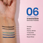 Swiss Beauty Intense Gel Kajal 12-Hour Stay Smudge-Proof with Sharpener - 8904325004434_08royalblue | Grocsy