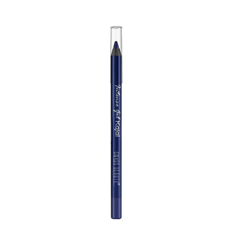 Swiss Beauty Intense Gel Kajal 12-Hour Stay Smudge-Proof with Sharpener - 8904325004434_08royalblue | Grocsy