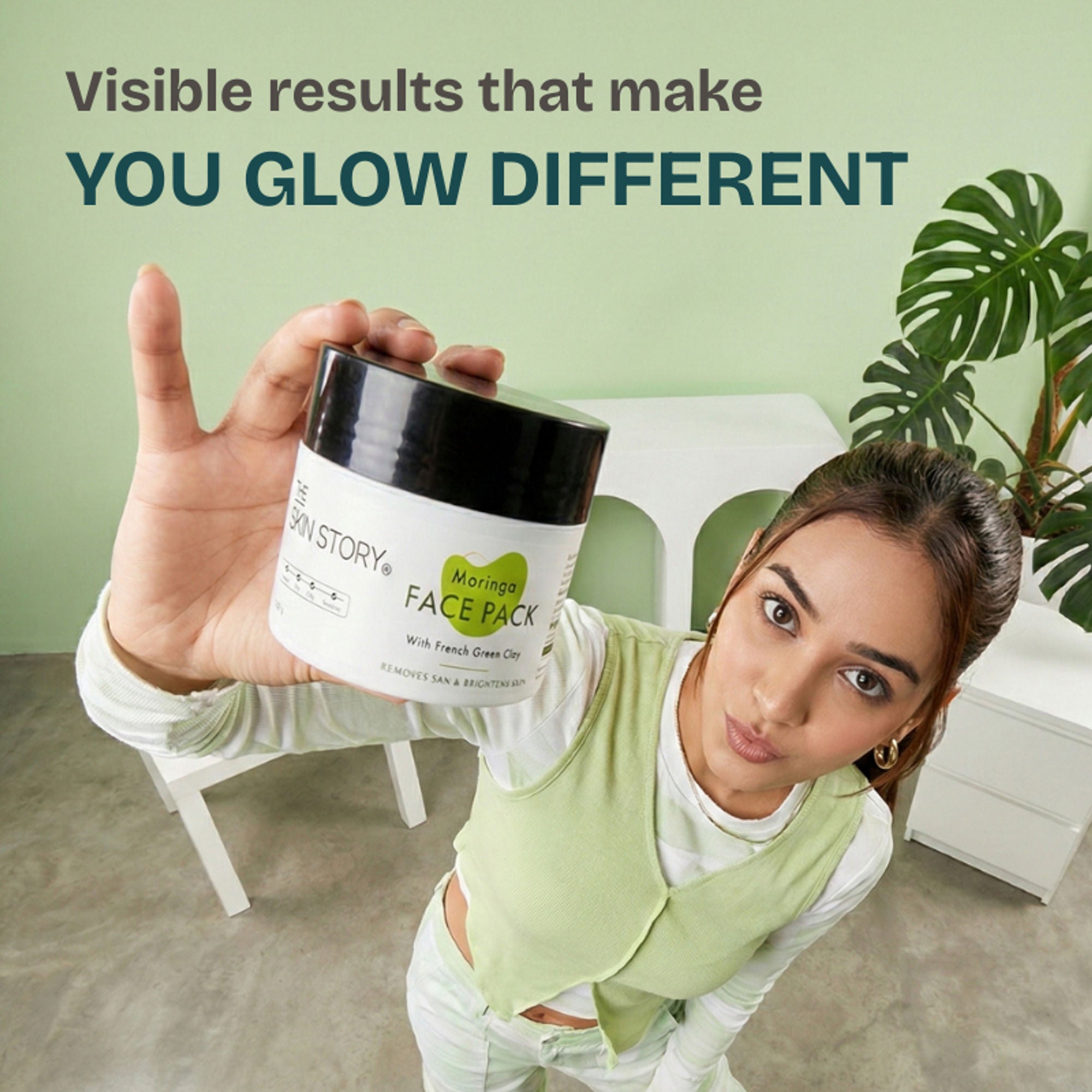 The Skin Story Moringa Face Pack For Deep Cleansing | Grocsy
