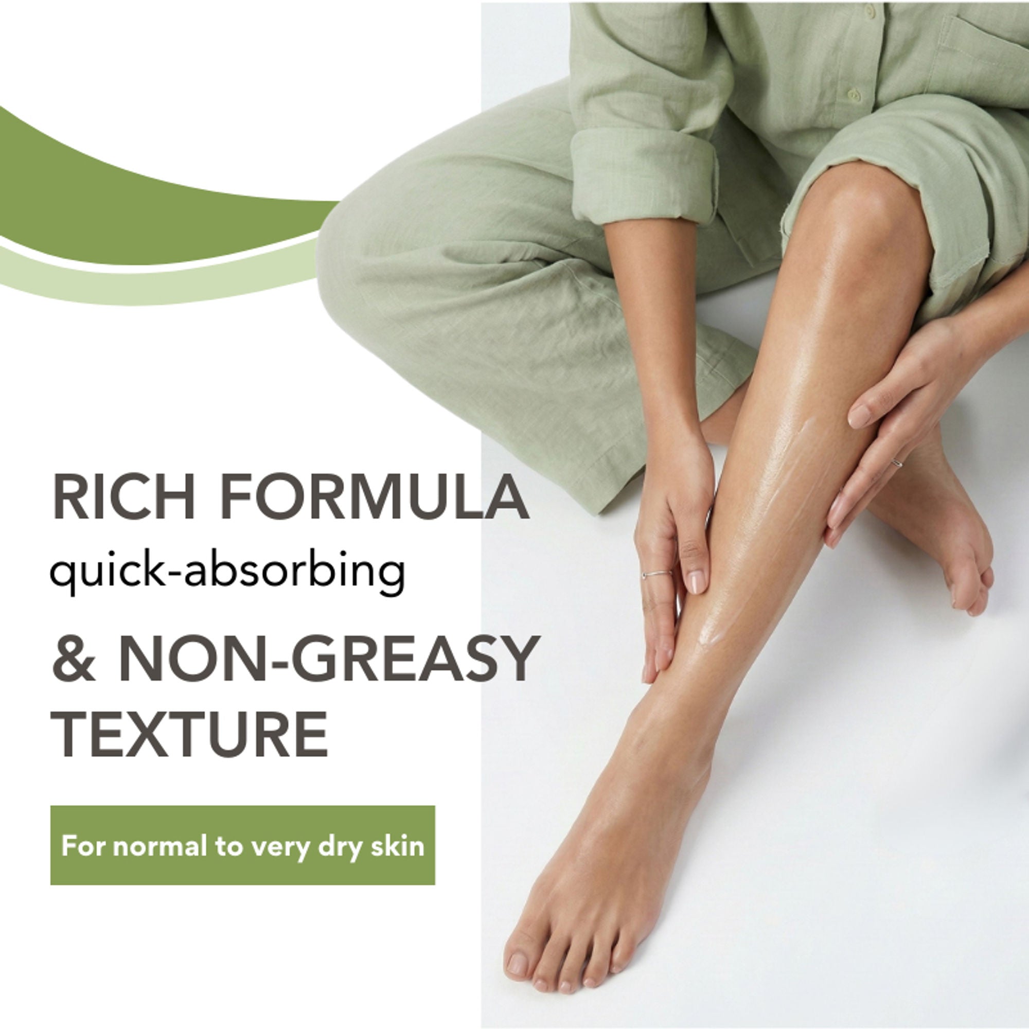 The Skin Story Avocado Moisturizing & Brightening Body Lotion For Dry Skin - Shea Butter Niacinamide | Grocsy