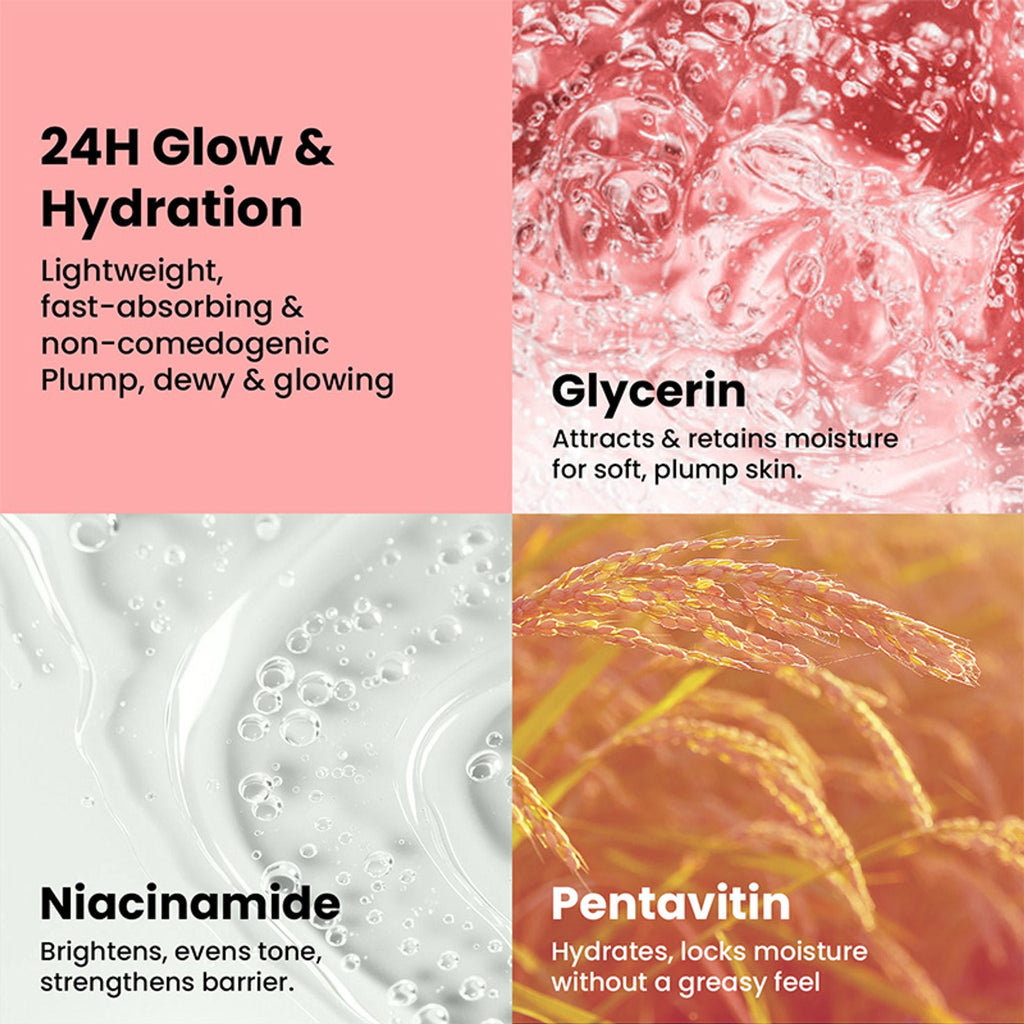 The Skin Story Oil Free Face Moisturizer For Oily Acne Prone Skin Hydrates Adds Glow - Niacinamide | Grocsy