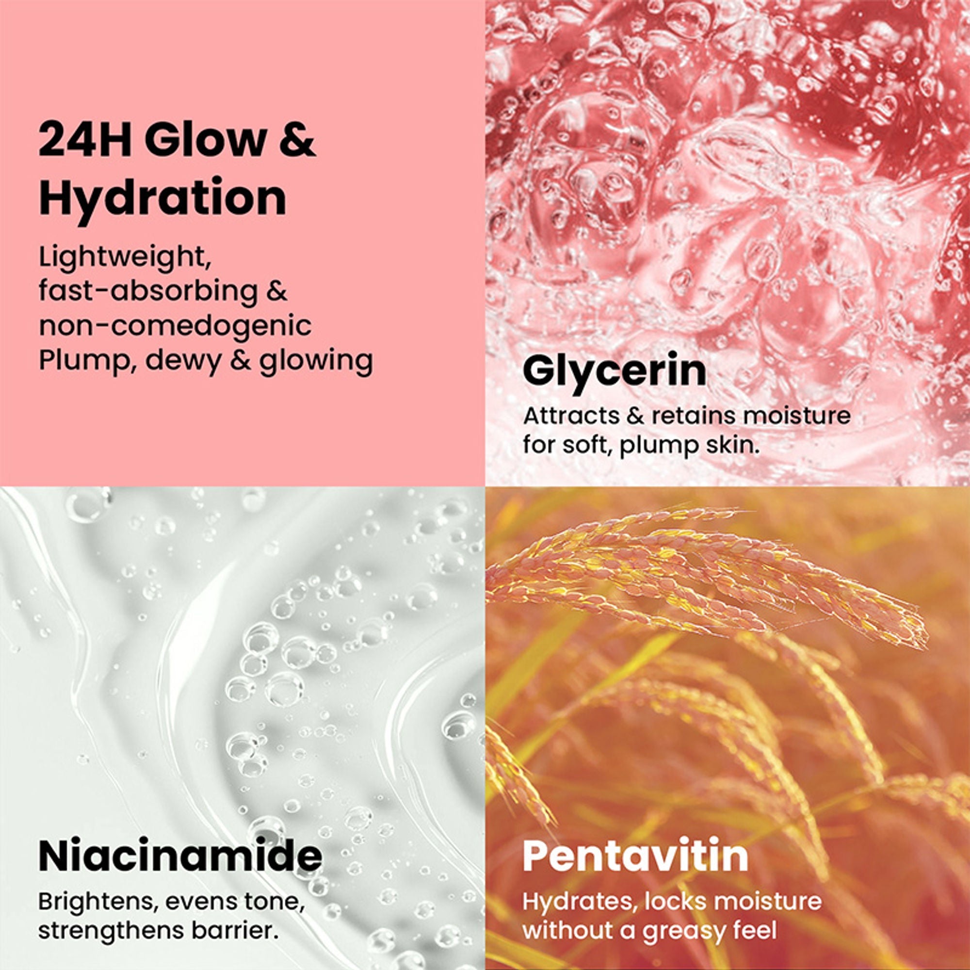 The Skin Story Oil Free Face Moisturizer For Oily Acne Prone Skin Hydrates Adds Glow - Niacinamide | Grocsy