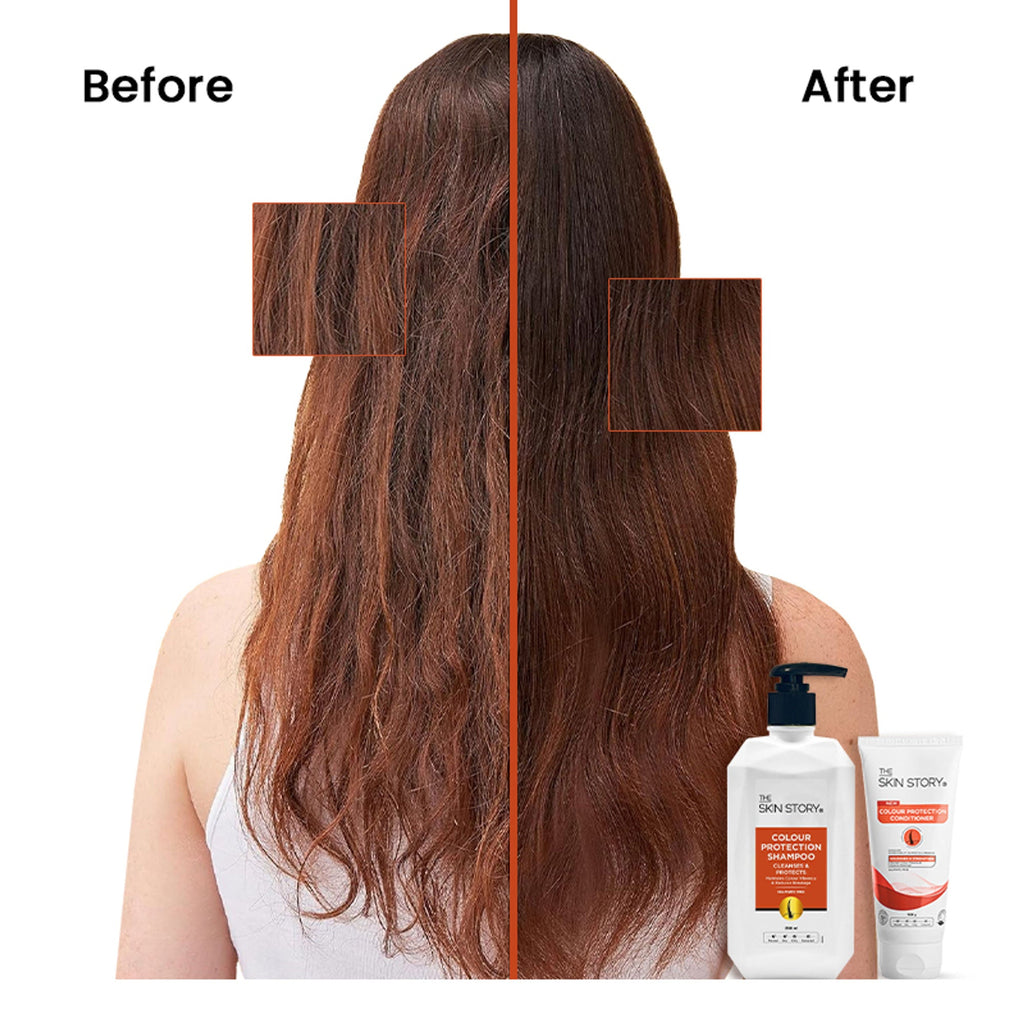 The Skin Story Colour Protection Shampoo For Vibrant Soft Shiny Hair | Grocsy