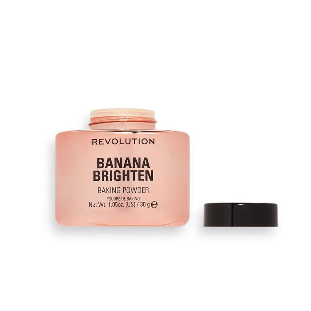 Makeup Revolution Banana Brighten Baking Powder - Yellow | Grocsy
