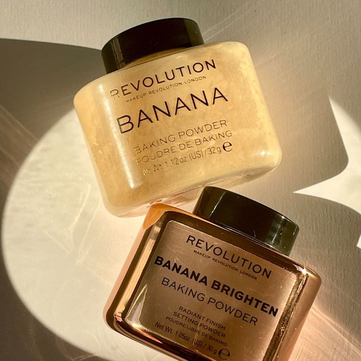 Makeup Revolution Banana Brighten Baking Powder - Yellow | Grocsy