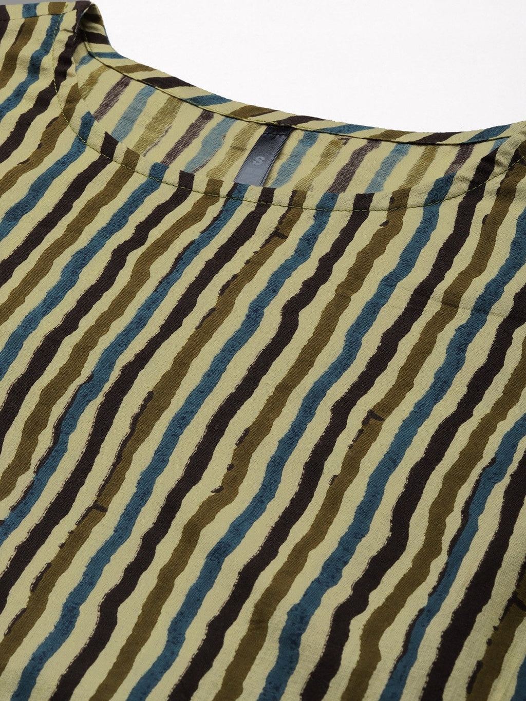 HERE&NOW Striped Kurta | Grocsy