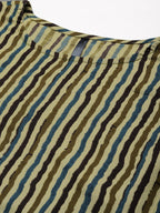 HERE&NOW Striped Kurta | Grocsy