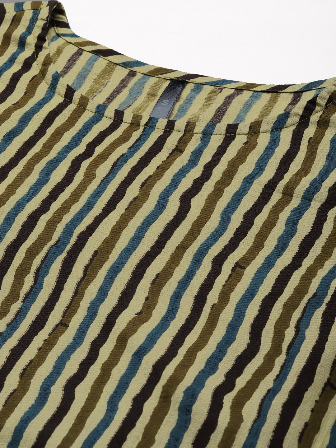 HERE&NOW Striped Kurta | Grocsy