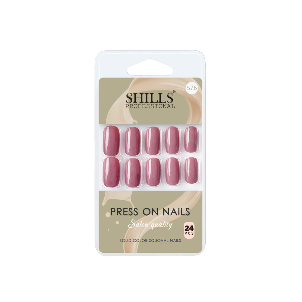 Shills Professional Reusable Press On Nails Square - SPN576 | Grocsy