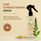 Bare Anatomy Nature x Science Fenugreek and Curry Leaves Hair Strengthening Spray | Grocsy