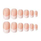 Shills Professional Reusable Press On Nails French Square - SPN724 | Grocsy