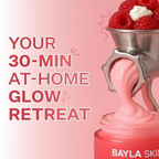 Bayla Skin Raspberry Glow Face Mask | Grocsy