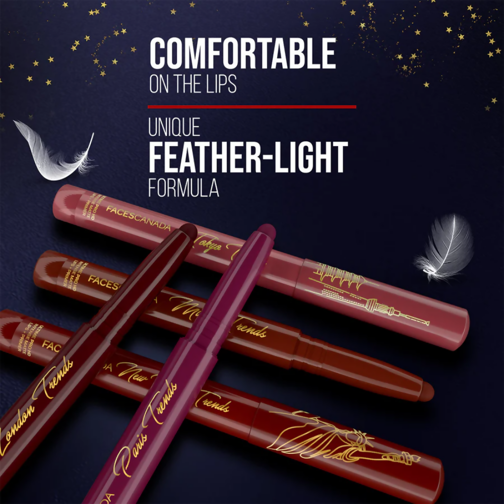 Faces Canada Ultime Pro HD Intense Matte Lips + Primer - Flex Alert N09 | Grocsy