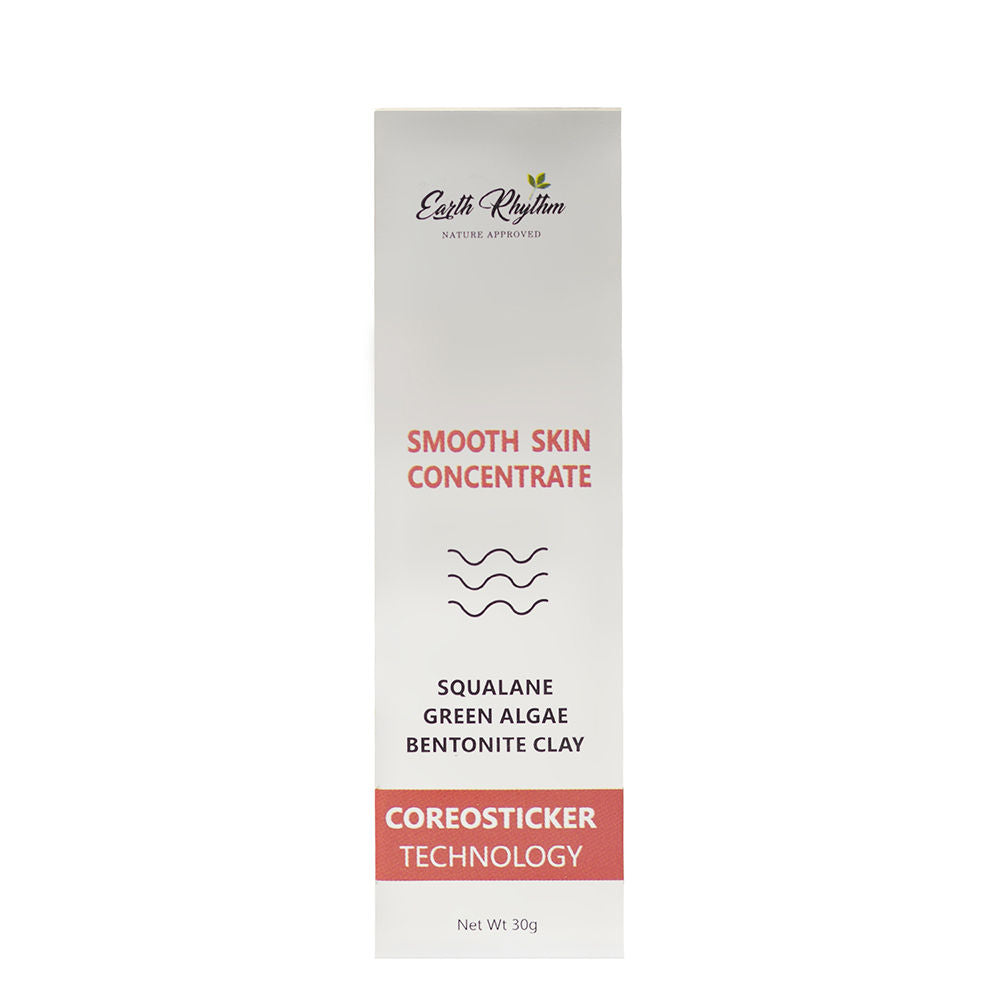 Earth Rhythm Smooth Skin Concentrate Squalane Green Algae Bentonite Clay | Grocsy