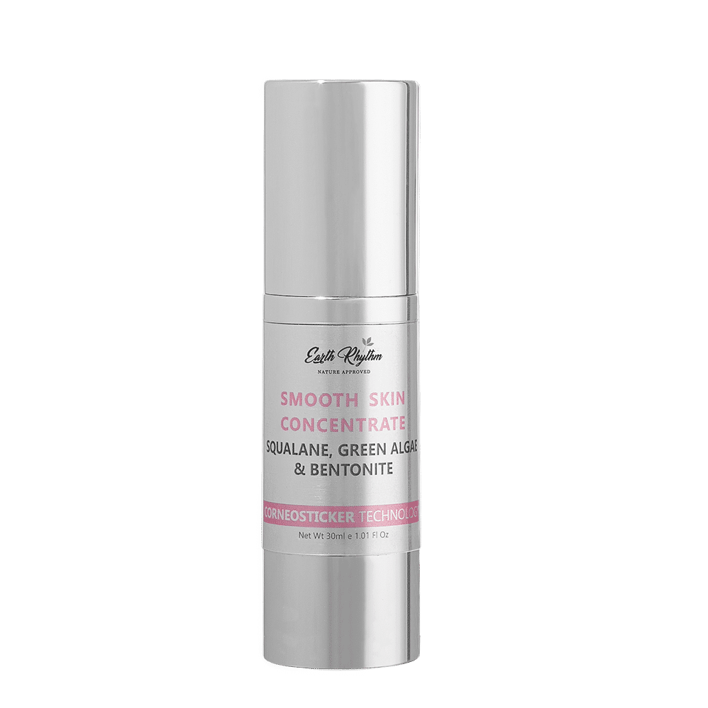 Earth Rhythm Smooth Skin Concentrate Squalane Green Algae Bentonite Clay | Grocsy