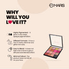 MARS Cosmetics Mesmereyes Eyeshadow Palette - 1 | Grocsy