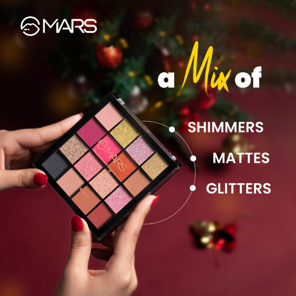 MARS Cosmetics Mesmereyes Eyeshadow Palette - 3 | Grocsy