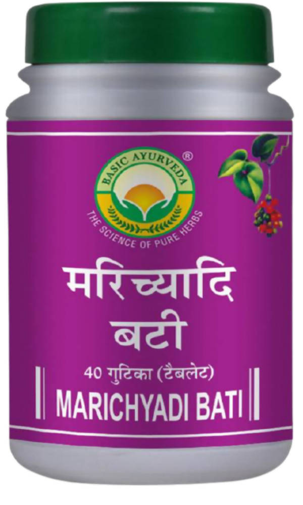 Basic Ayurveda Marchiyadi Bati | Grocsy