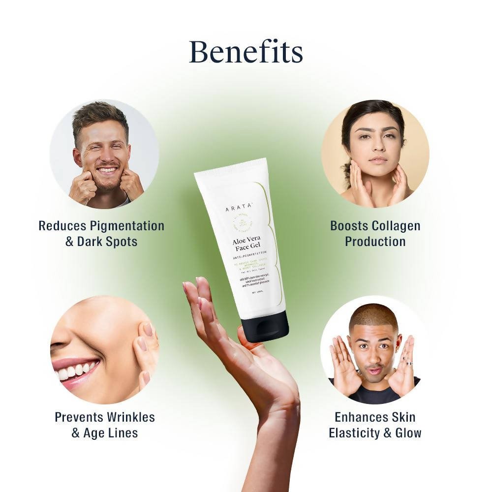 Arata Aloe Vera Face Gel | Grocsy