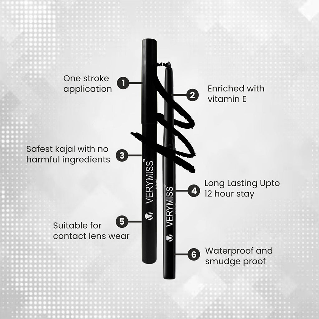 VERYMISS Intense Black Kajal | Grocsy