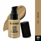VERYMISS 8 To 8 Weightless Super Stay Foundation - 114 Beige | Grocsy