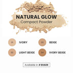 VERYMISS Natural Glow Compact Powder - 01 Ivory | Grocsy