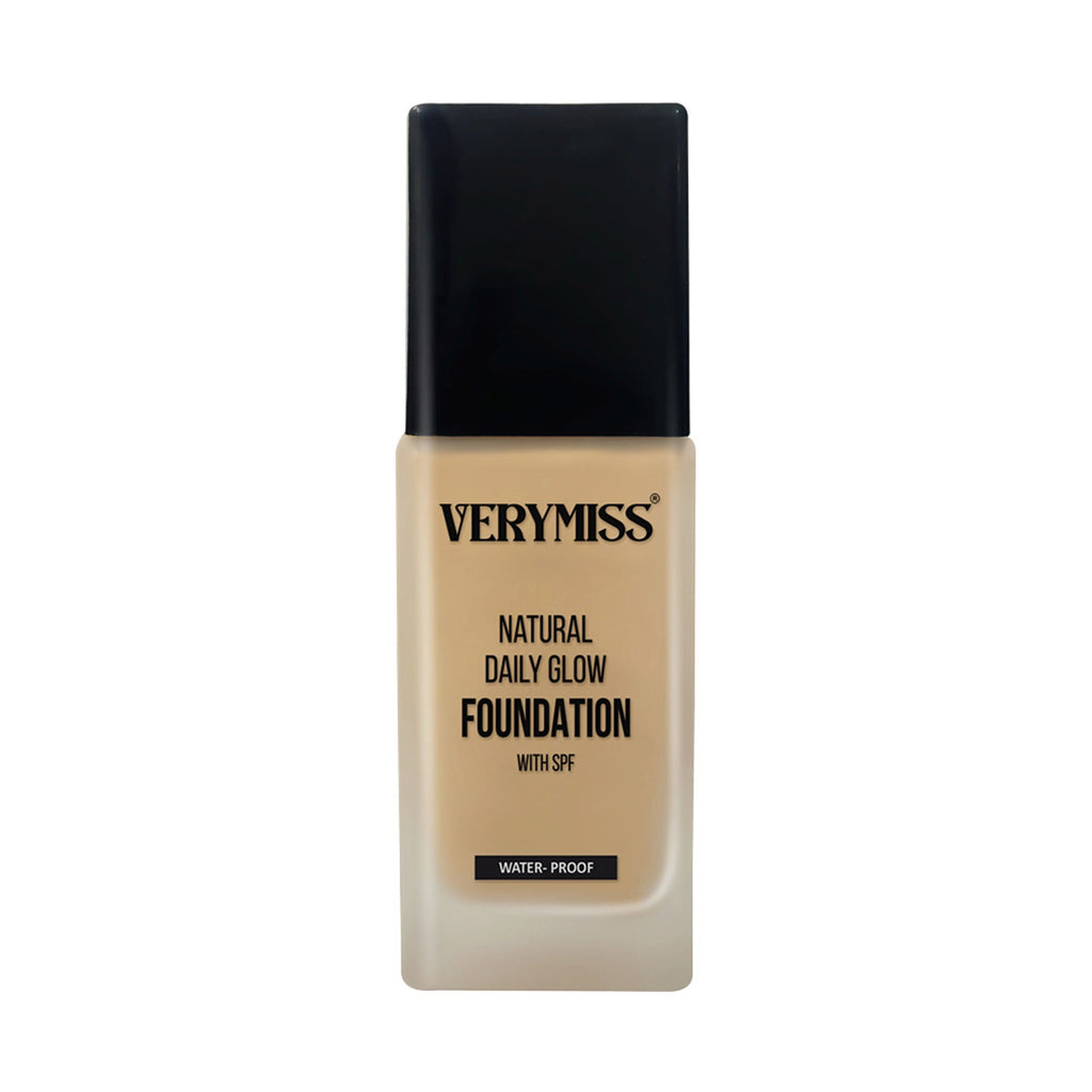 VERYMISS Natural Glow Daily Wear Foundation - 02 Light Beige | Grocsy