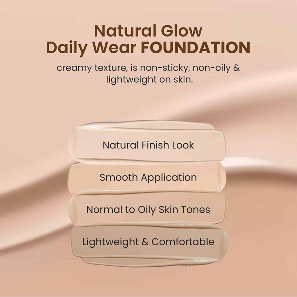 VERYMISS Natural Glow Daily Wear Foundation - 01 Ivory | Grocsy