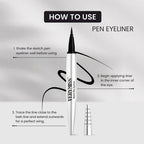 VERYMISS Waterproof Pen Eyeliner + Mascara Combo Set | Grocsy