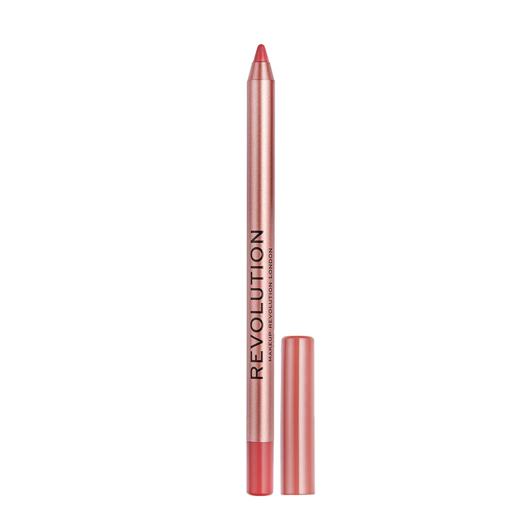 Makeup Revolution Satin Kiss Lip Liner - White Wedding Nude | Grocsy