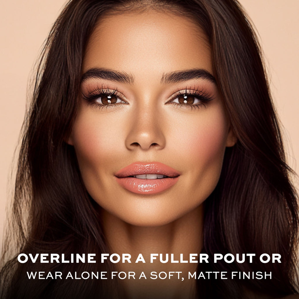 Makeup Revolution Satin Kiss Lip Liner - Fling Deep Nude | Grocsy