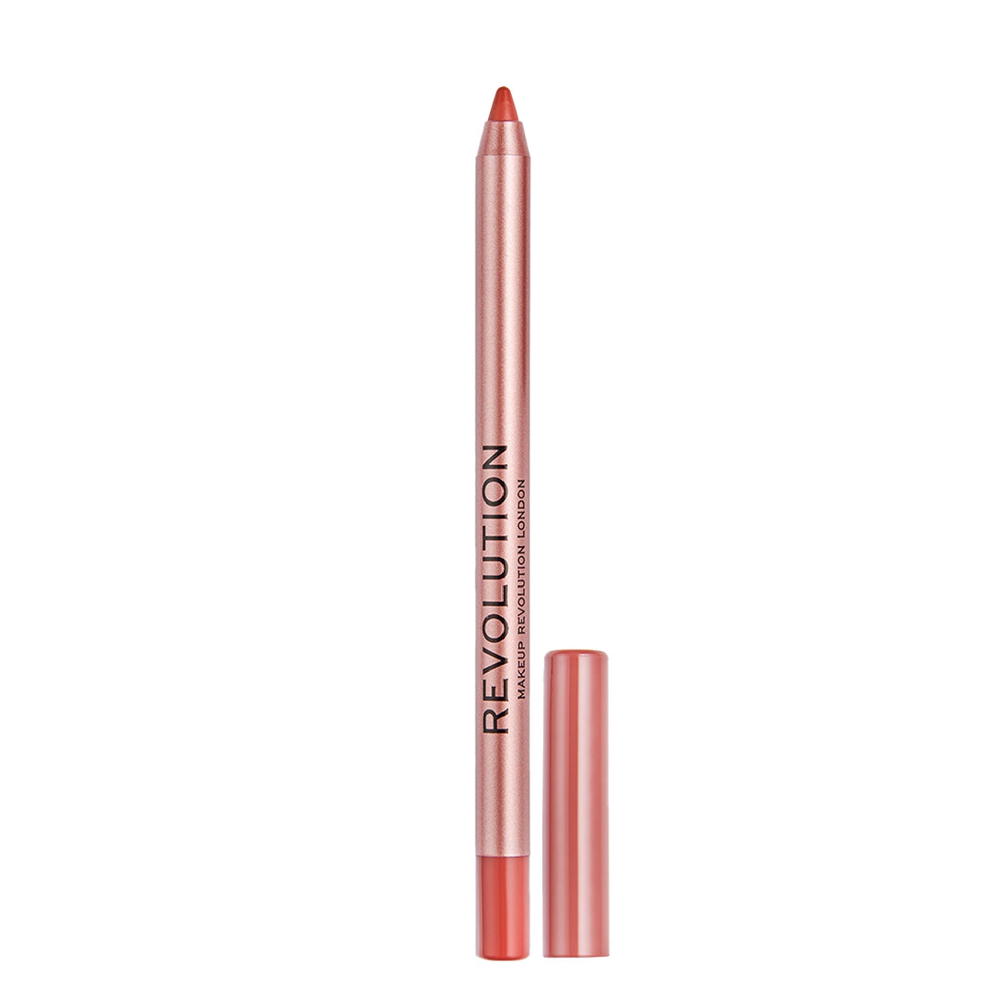 Makeup Revolution Satin Kiss Lip Liner - Fling Deep Nude | Grocsy