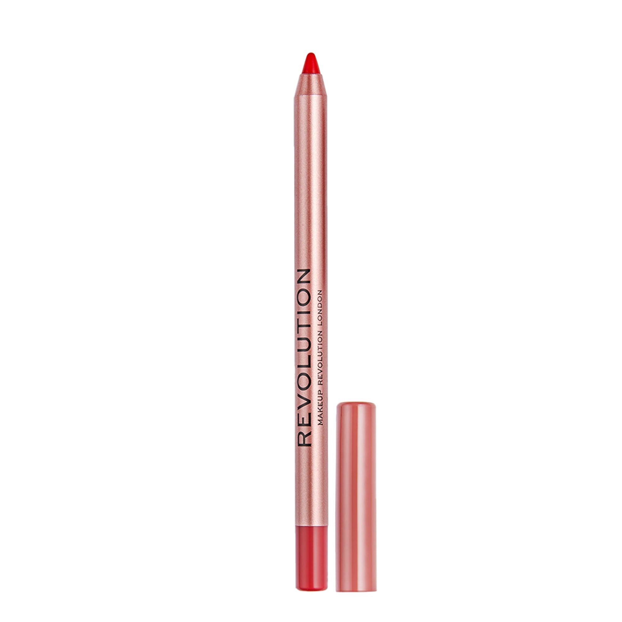 Makeup Revolution Satin Kiss Lip Liner - Ruby Red | Grocsy