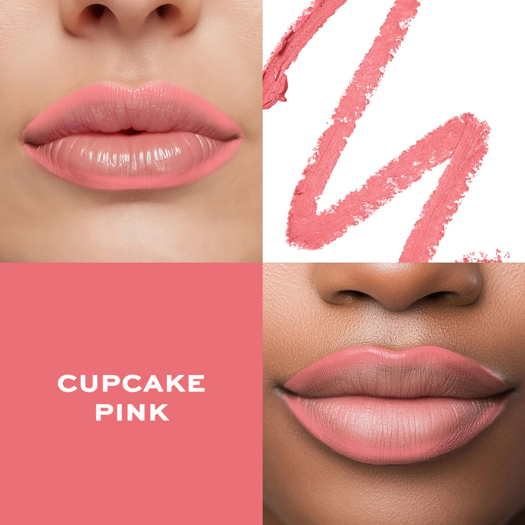 Makeup Revolution Satin Kiss Lip Liner - Cupcake Pink | Grocsy