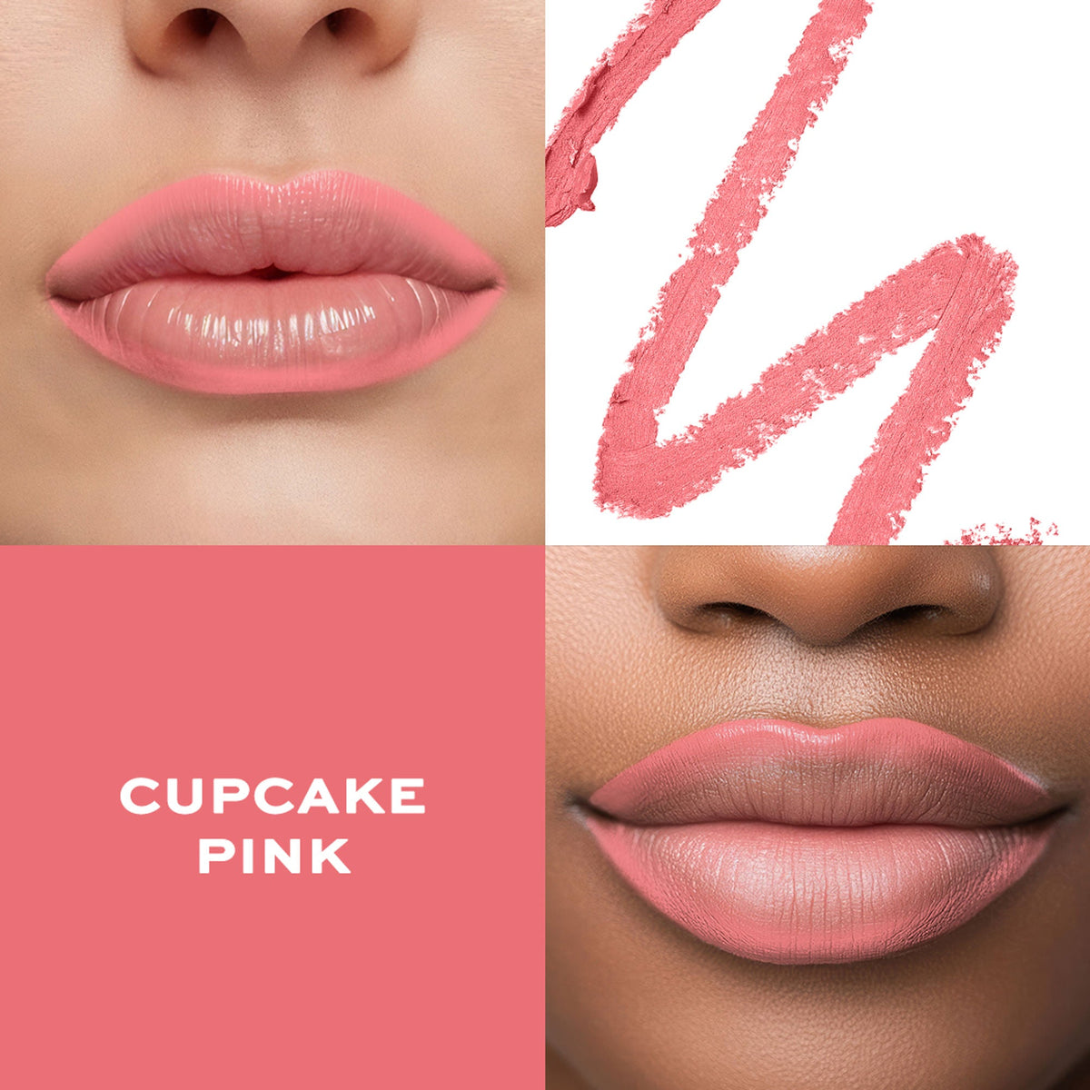 Makeup Revolution Satin Kiss Lip Liner - Cupcake Pink | Grocsy