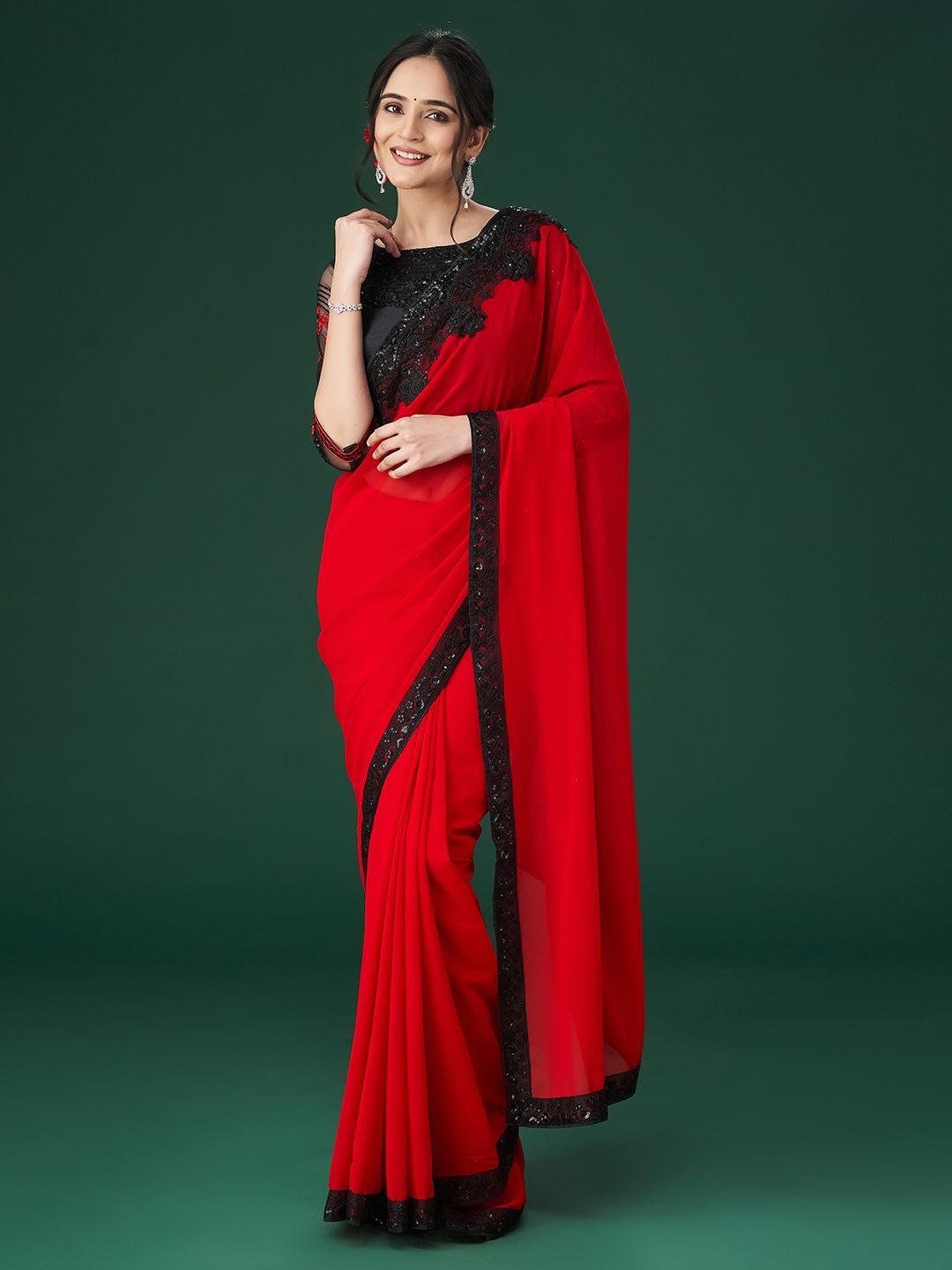 kasee Embroidered Sequinned Sarees | Grocsy