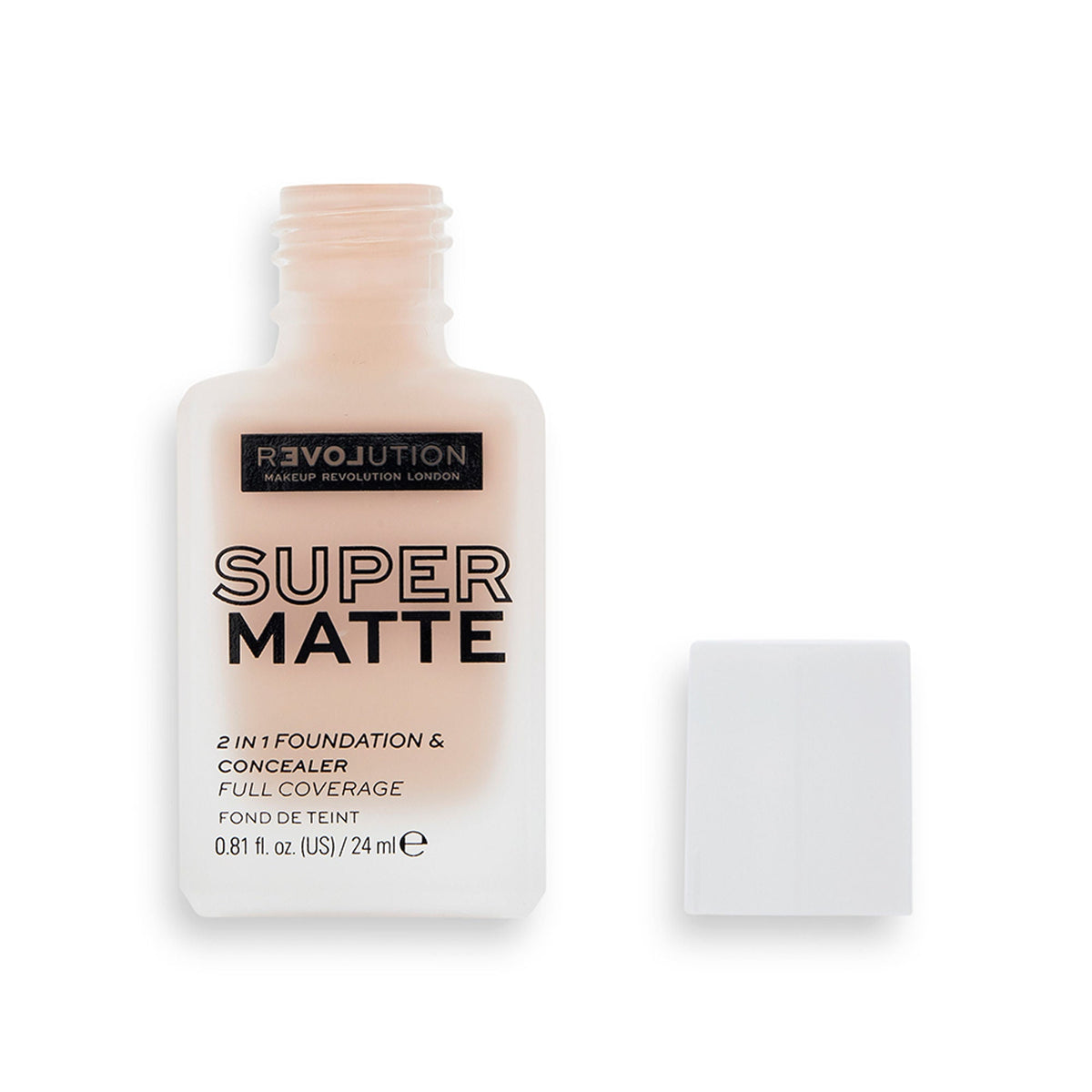 Makeup Revolution Relove Supermatte Foundation - F4 | Grocsy
