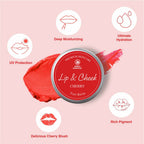 Korus Essential Cherry Lip & Cheek Tint Balm | Grocsy