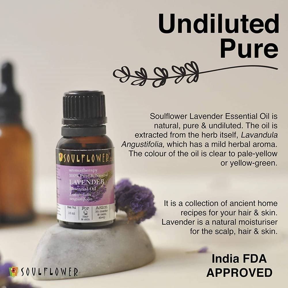 Soulflower Lavender Essential Oil | Grocsy
