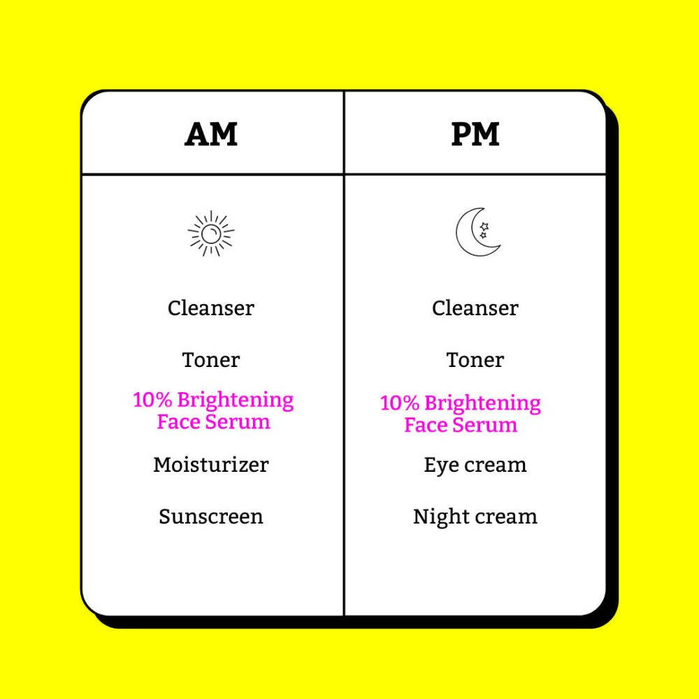 Chemist at Play 10% Vitamin C Skin Brightening Face Serum For Combination Skin | Grocsy