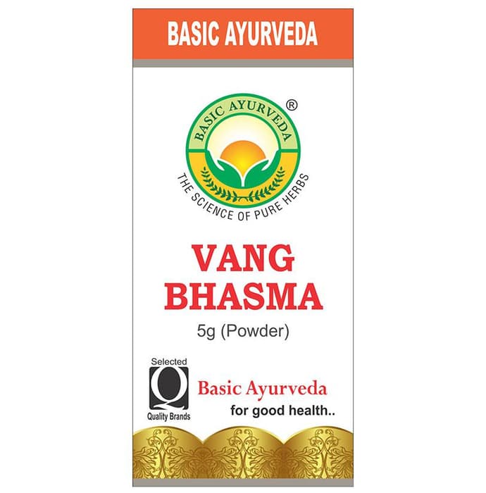 Basic Ayurveda Vang Bhasma | Grocsy