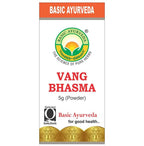 Basic Ayurveda Vang Bhasma | Grocsy