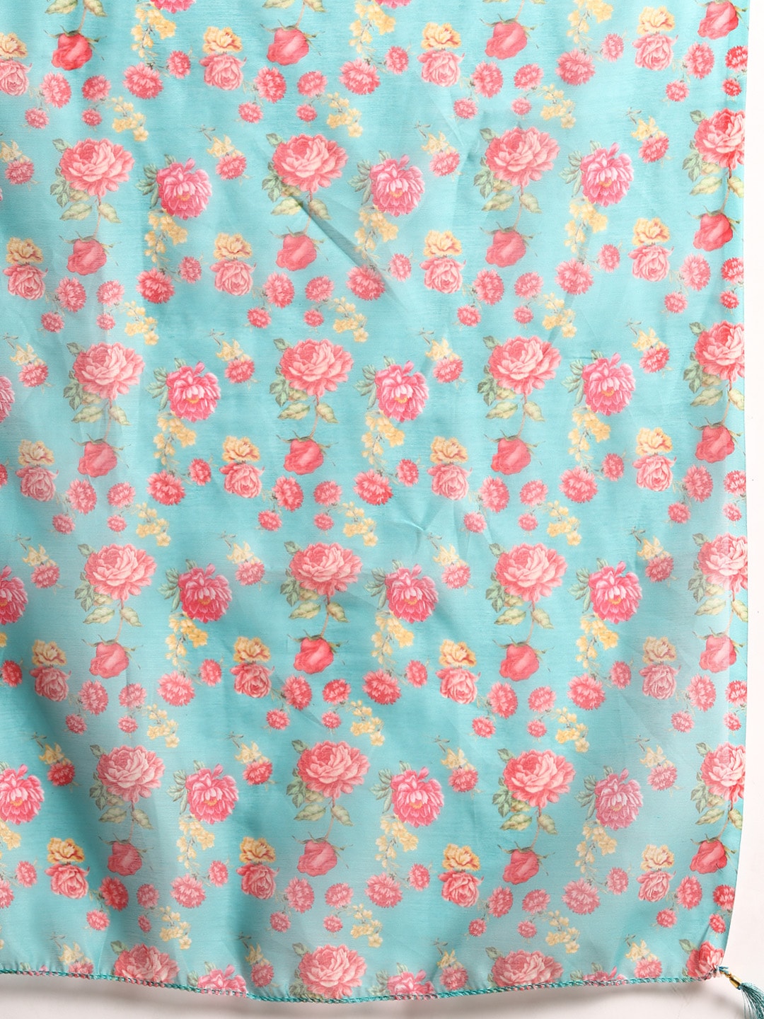 Sangria Women Floral Printed Regular Kurta with Trousers & With Dupatta | Grocsy