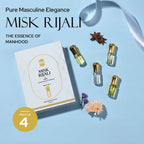Ajmal India Misk Rijali Concentrated Perfume Gift Set | Grocsy