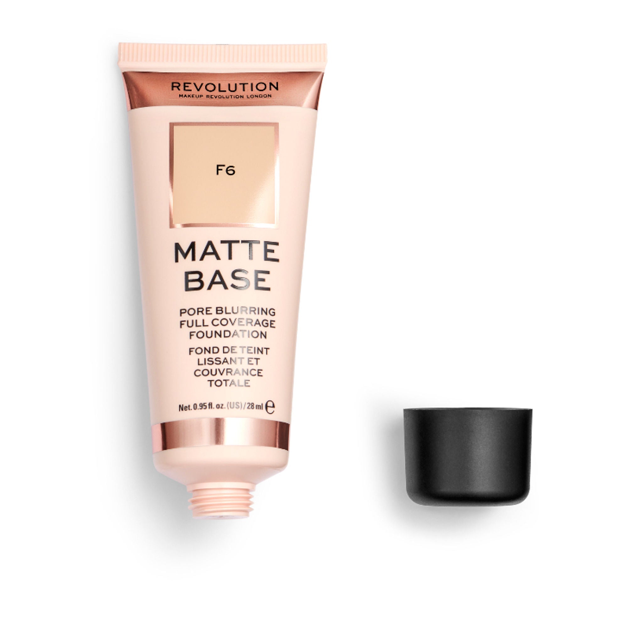 Makeup Revolution Matte Base Foundation - F6 | Grocsy