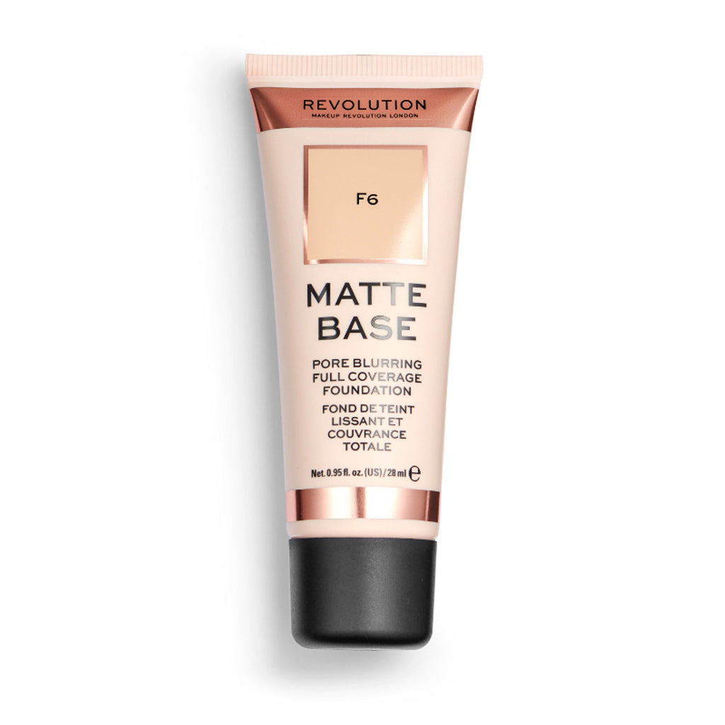Makeup Revolution Matte Base Foundation - F6 | Grocsy