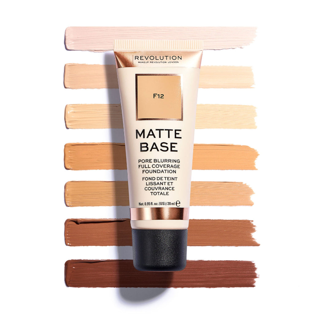 Makeup Revolution Matte Base Foundation - F6 | Grocsy