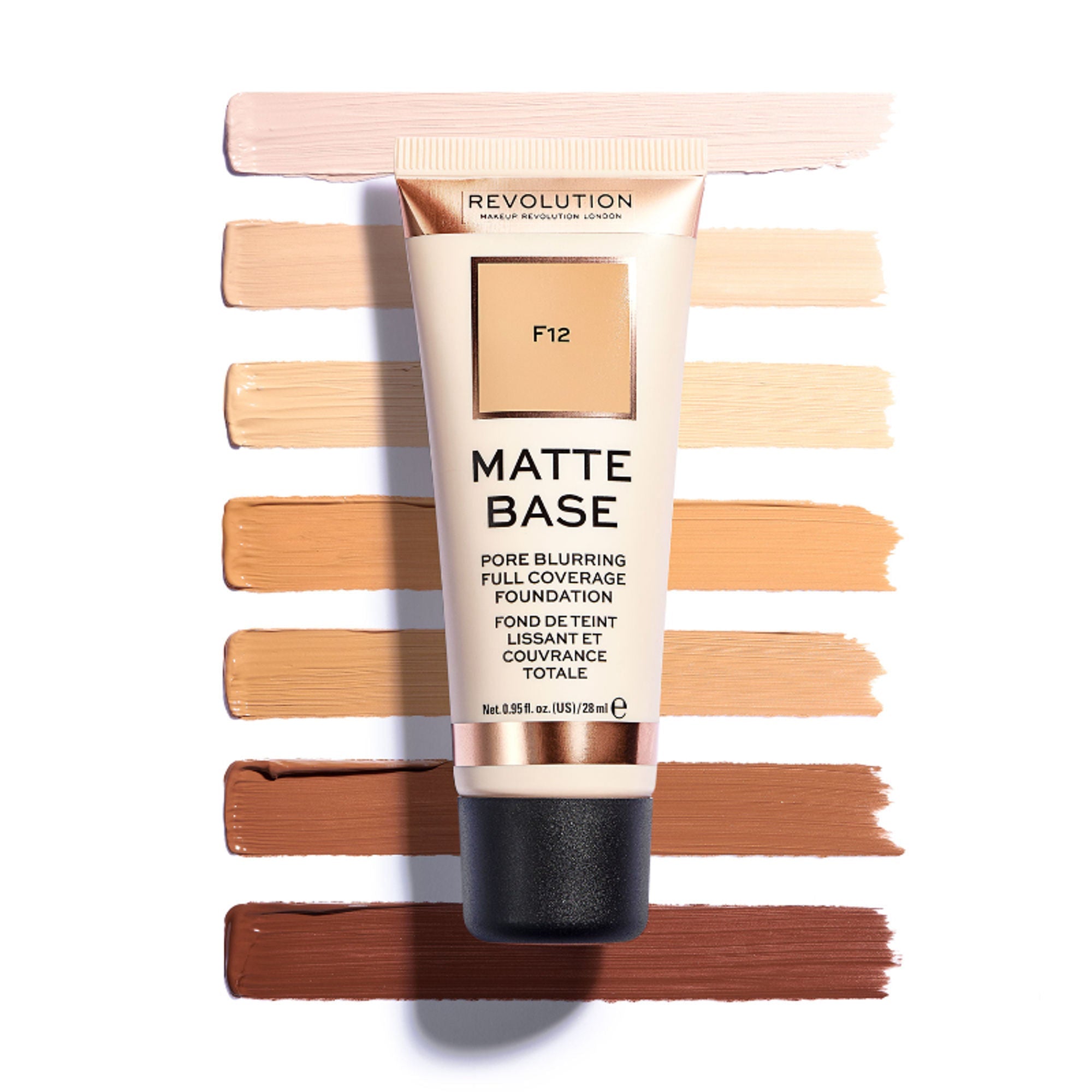 Makeup Revolution Matte Base Foundation - F6 | Grocsy