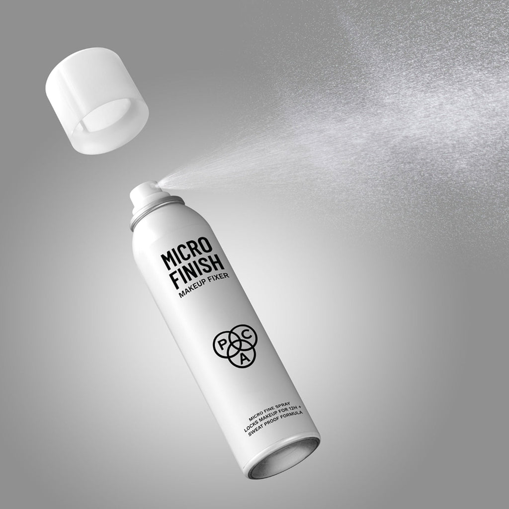 PAC Studio Micro Finish Makeup Fixer Spray - Quick Drying Microfine Mist, Longlasting Sweatproof Formula | Grocsy